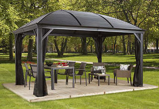 First up outdoor shelters