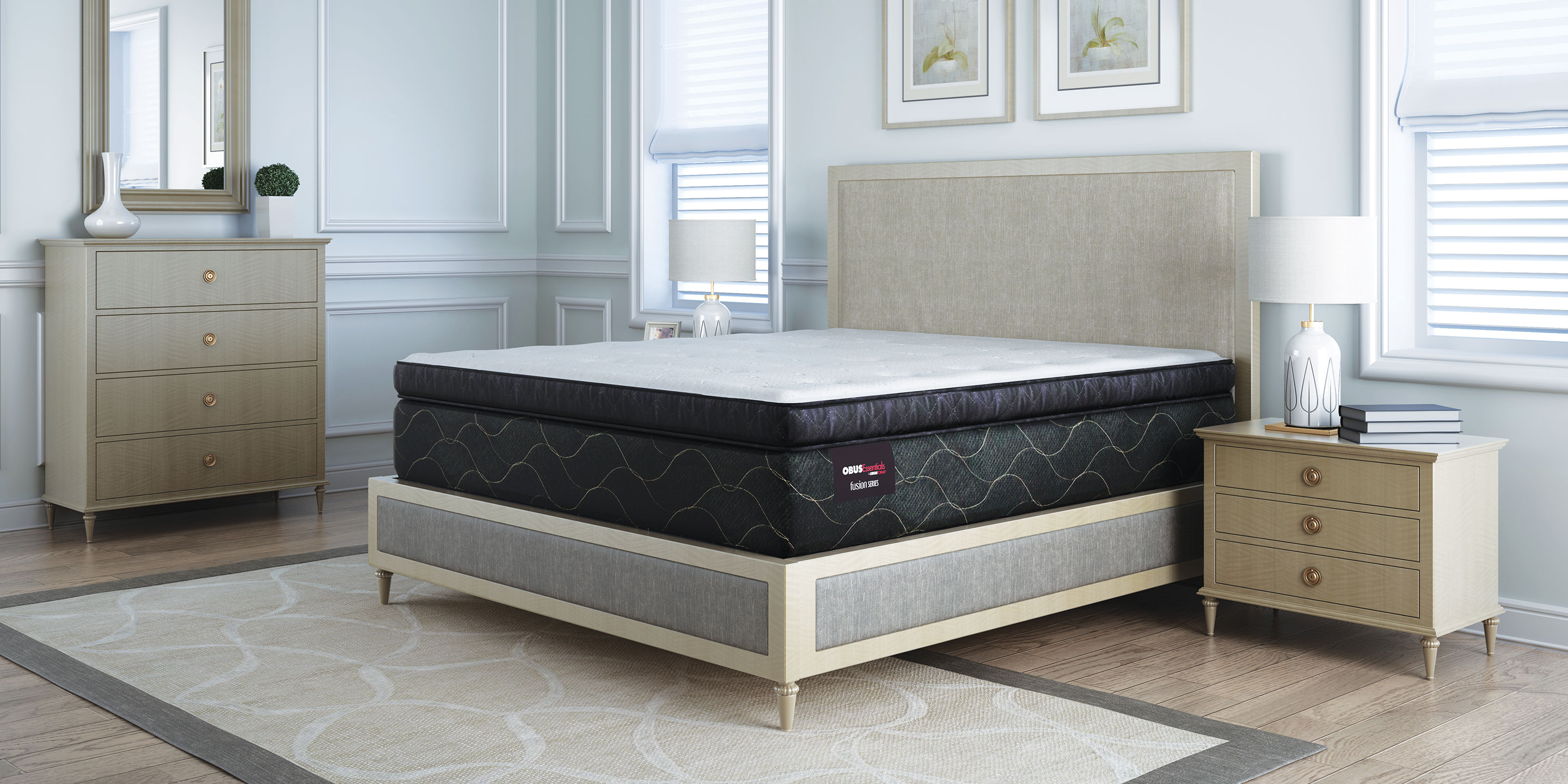 obusforme obusessential fusion queen mattress
